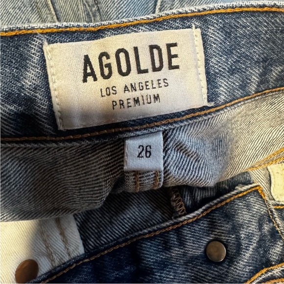 Agolde, Dee shorts, distressed, buttonfly, 26 - Picture 4 of 7